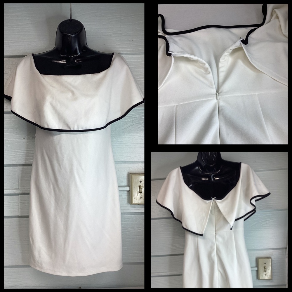 Elegant Off-Shoulder White Dress.27 - Picture 2 of 4